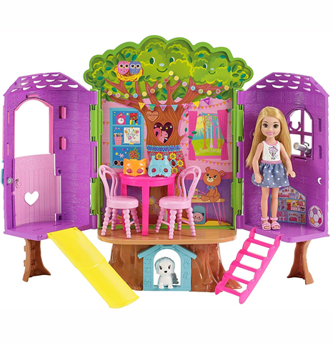 Barbie FAMILY Chelsea Treehouse Playset