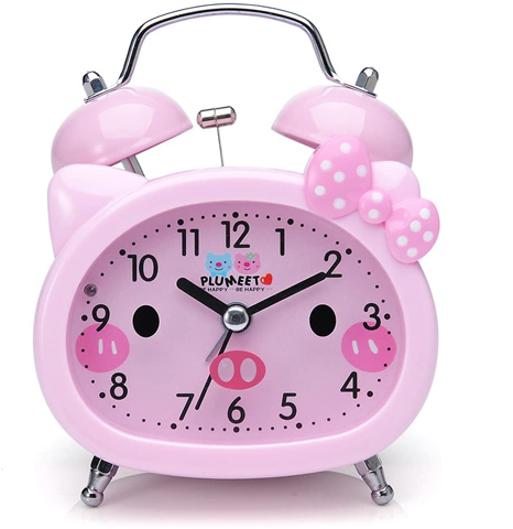 Plumeet Twin Bell Alarm Clock for Kids