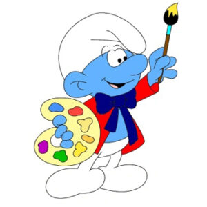 Painter Smurf